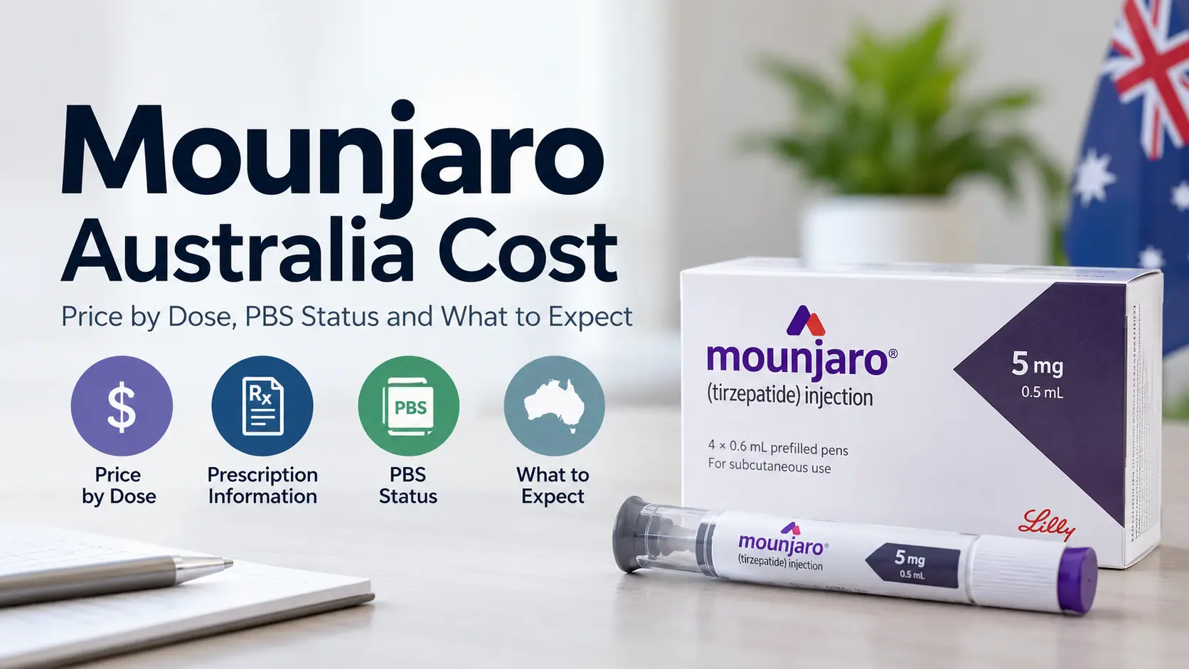 Mounjaro Australia Cost 2026 Price by Dose & PBS