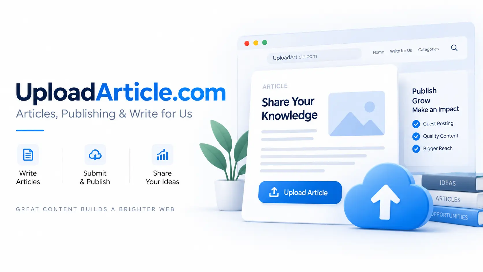 UploadArticle.com – What It Is, How It Works & Write for Us Guide